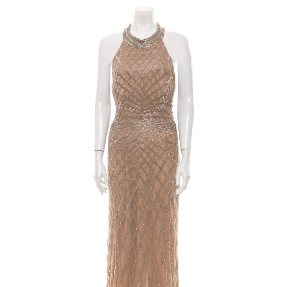 Rachel Gilbert Halter Gown